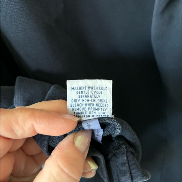 Polo Ralph Lauren Men’s L Navy Long Sleeve 1/4 zip Pullover Sweater - Picture 9 of 12